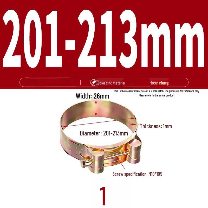 AFW Heavy-Duty Galvanized Hose Clamp