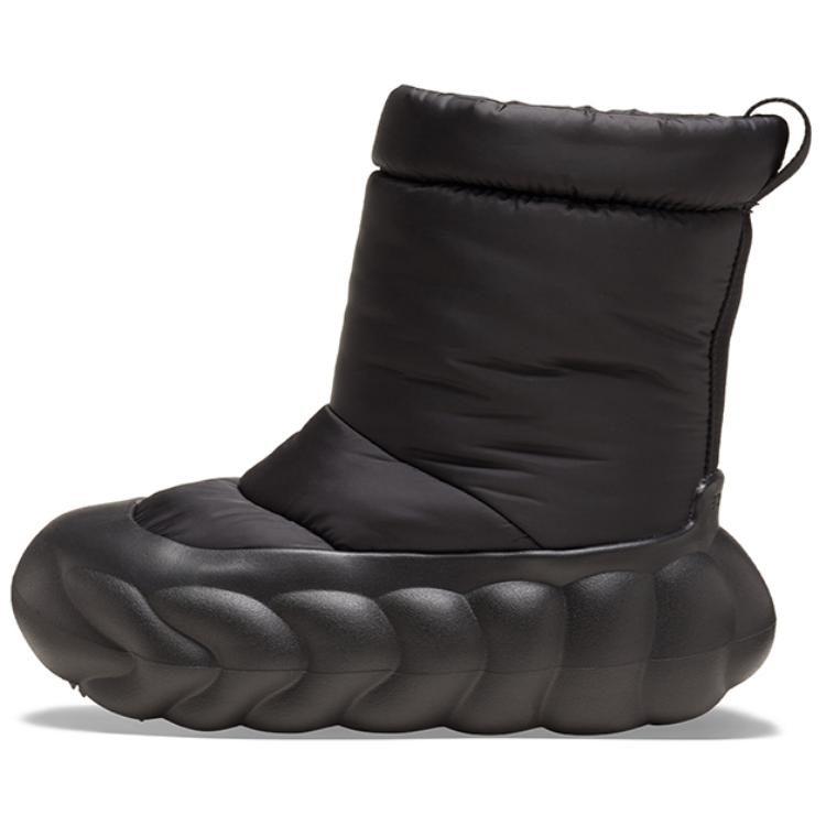 Crocs Overpuff zābaki Melni 210667-060 38-39