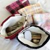 Ladies Fashion Large Capacity Makeup Bag For Women Thickened Winter Cosmetic Organizer Toiletry Pouch Cute Casual Hand Carry Bag