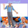Disfraz de Cosplay de Blippi Maestro de Inglés Para Fiestas Infantiles, Juegos y Reuniones Estilo Europeo y Americano