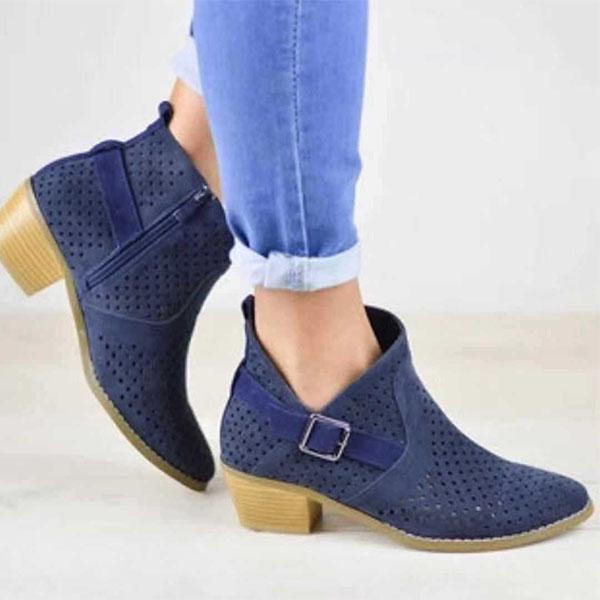 

Женские осенние повседневные туфли на толстой подошве, туфли на среднем каблуке с круглой головкой 38