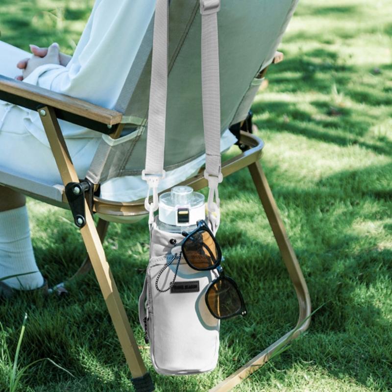 Nylon Cup Holders Portable Drink Holders Office Travel Cup Sleeve Nylon Water Bottle Sleeve Nylon Texture for Cup Bottle