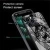 Chainsaw Man Cool Glass Case For Apple iPhone 14 13 Pro 11 12 7 8 Plus SE 2022 XR X XS Max 6 6S Tempered Phone Cover