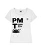PRIMATE Mono Days Women'S U-Neck Slim Fit Short Sleeve T-Shirt 7 Colors