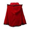 Fairy Hooded Cloak Renaissance Medieval Cosplay Costume Adults Velvet Wizard Witch Cape for Halloween Christmas Cosplay Party