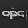 Metal Car Sticker Auto Badge Emblem Decal For Opel OPC Logo Astra H G J K F Zafira a B Corsa B C D Mokkav Insignia Car Styling LE4