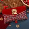 Large Capacity Wedding Red Envelope Blessing Embroidery Tassel Design Red Money Packet Chinese Style Red Money Packet for Weddings