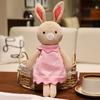 Fairy Tale Knitting Animal Plush Toys Soft Delicate Dressed Rabbit Kitten Puppy Bear Doll Gentle Lovely Children Appease Doll