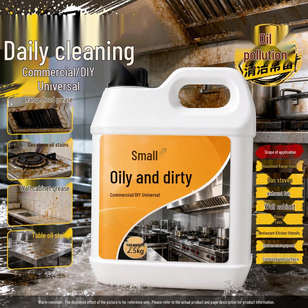 Heavy Duty Oil Stain Remover: Fades Stubborn Grease on Kitchen Walls with Gentle Conditioning Formula