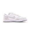 Nike Big Leather Wrapping, Wear Resistant And Non Slip Low top Skateboard Shoes Unisex Gray White 355152-106(Team59-)