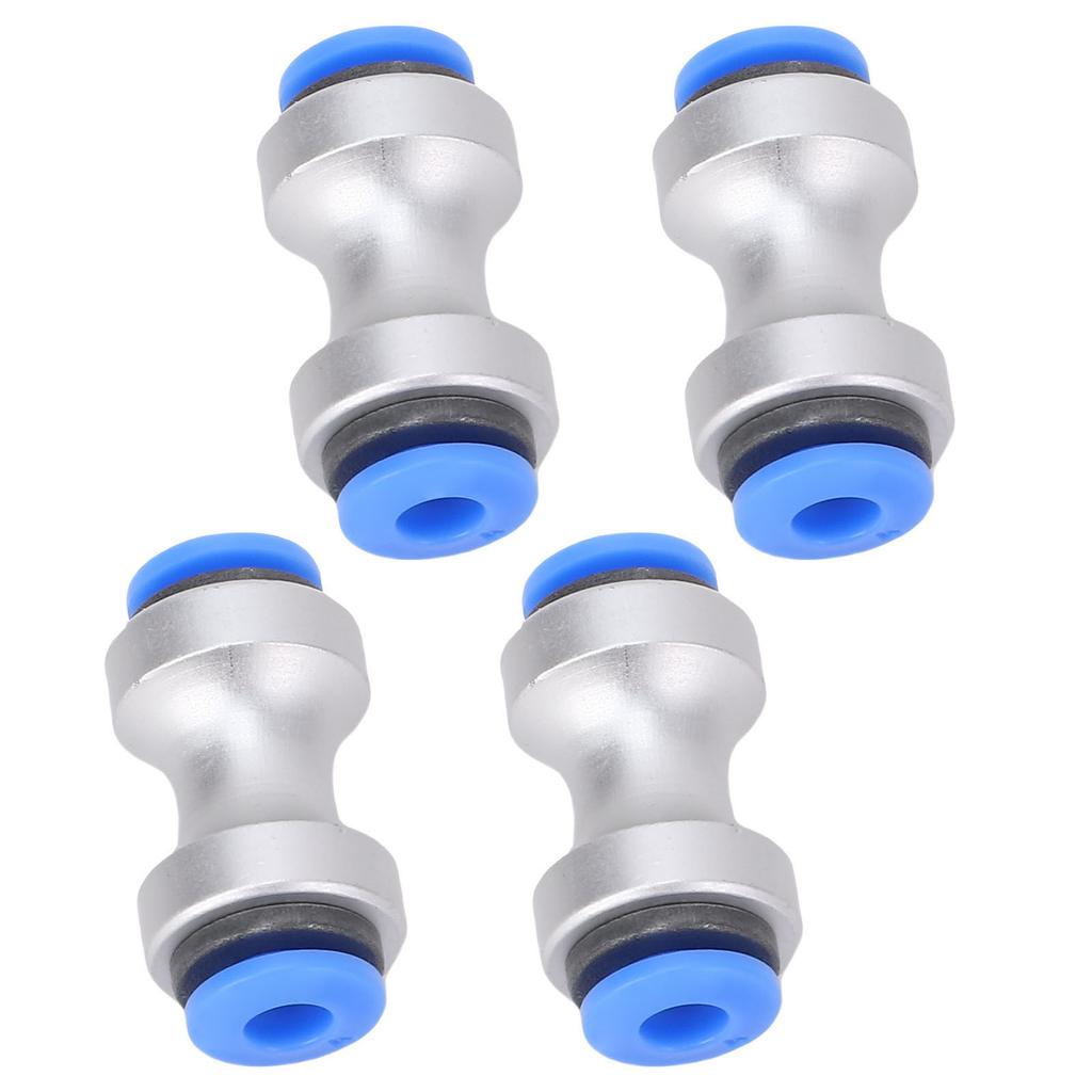 4Pcs 3D Printer Feed Pipe Connector Alloy PTFE Feed Tube Connector for P1P P1S X1 X1C X1E