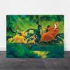 Disney The Lion King Simba Classic Animation 5D Diamond Painting Full of Diamonds DIY Handmade Diamond Painting Cartoon Decoration Painting Kit