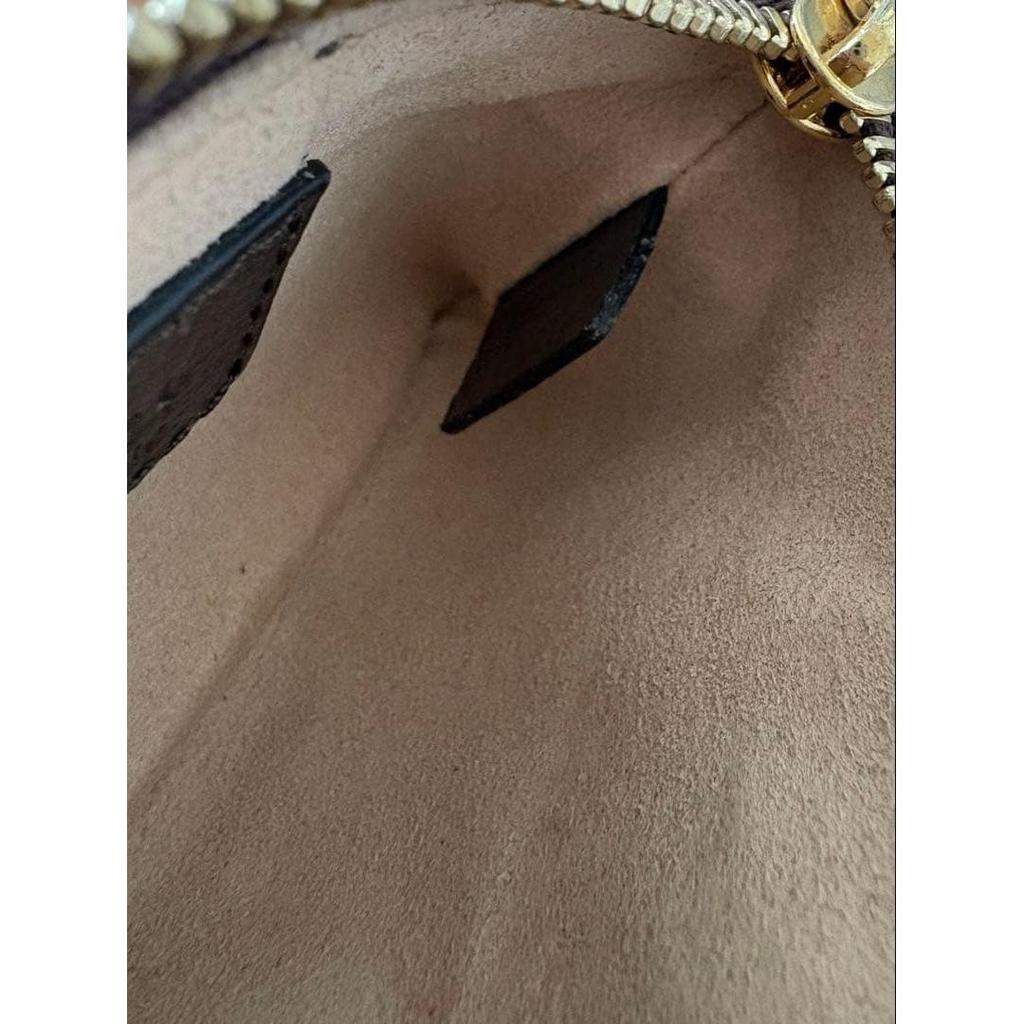 Used GUCCI GG Supreme Key Case Pouch