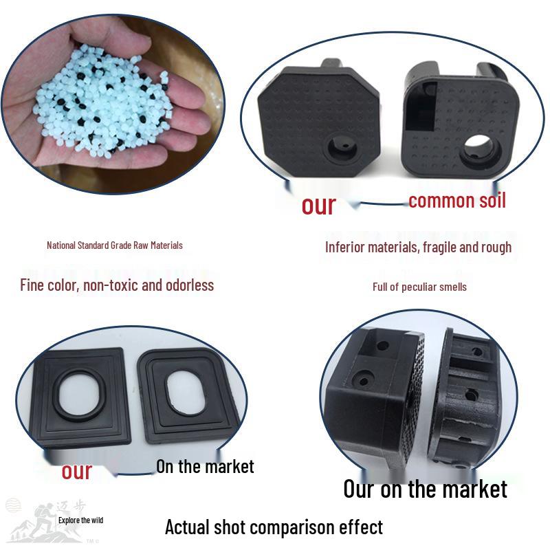Moon Chair Accessories: Universal Anti-Sink 16mm Tube Set for Outdoor Camping Folding Chairs