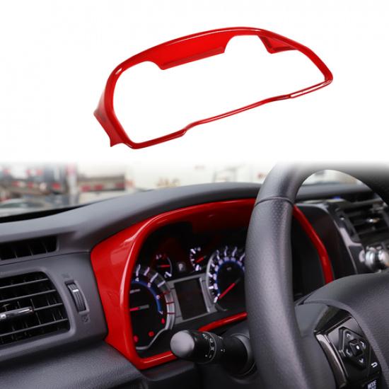 

1x Car Dashboard Cover Trim Frame Fit For 4Runner 2010+ Red Interior Accessories