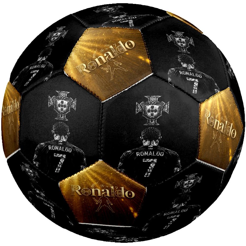 Ronaldo's Legacy Soccer Size 5 Soccer Football Machine Sewn Indoor/Outdoor Universal Football Perfect Commemorative Gift for Soccer Lovers