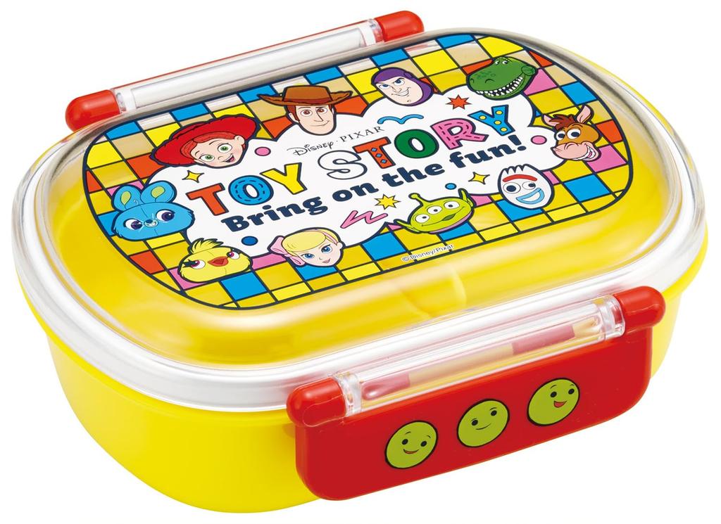 Skater Bento 360ml with a Fluffy Made in Single Dishwasher and Microwave Disney Toy Story Children's Box, Capacity, Lid, Japan, Tier, Safe, 25, Boys',