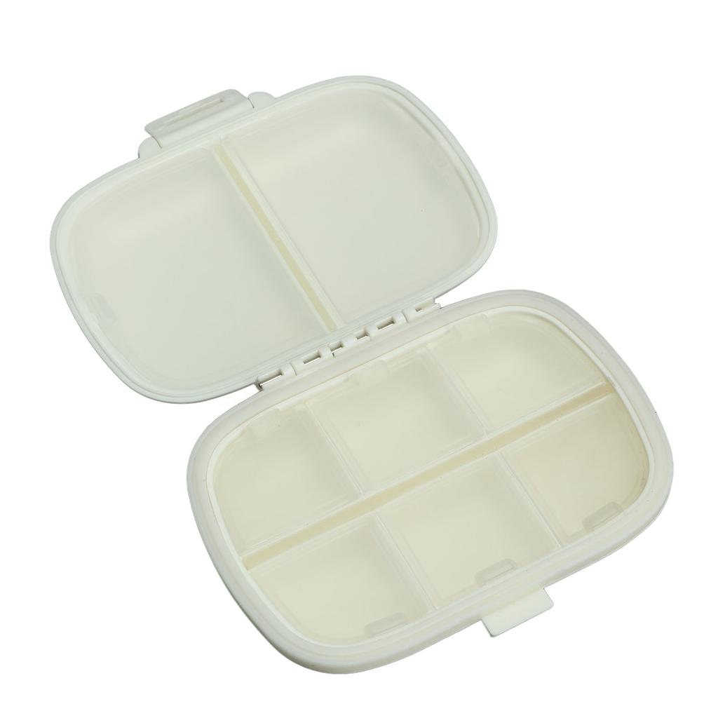 5 Pcs Medicine Organizer Dividing Medicine Planner Box Snap Design Daily Medicine Holder Container