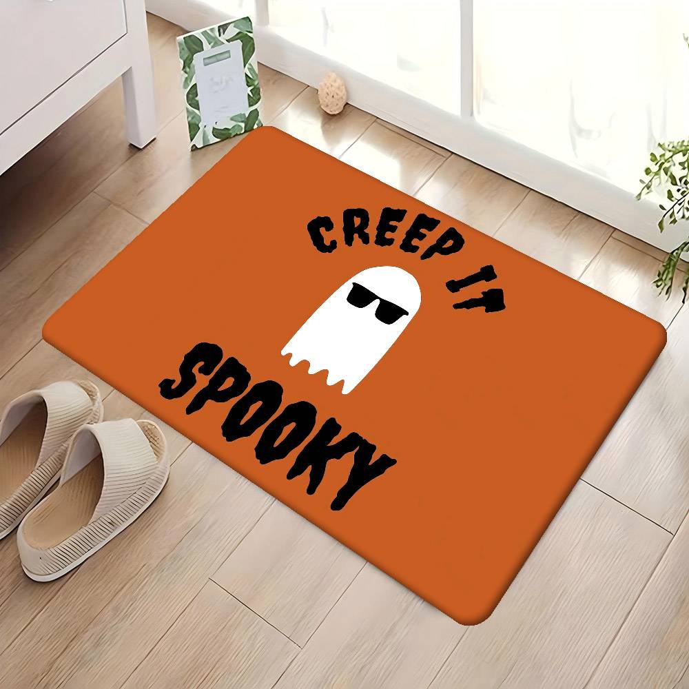 G-GhostS Podložka na podlahu Obdélníková Protiskluzová Domácí Měkká Koupelnová předložka Přední Dveře Vnitřní Venkovní Rohožka Vítejte Rohožka