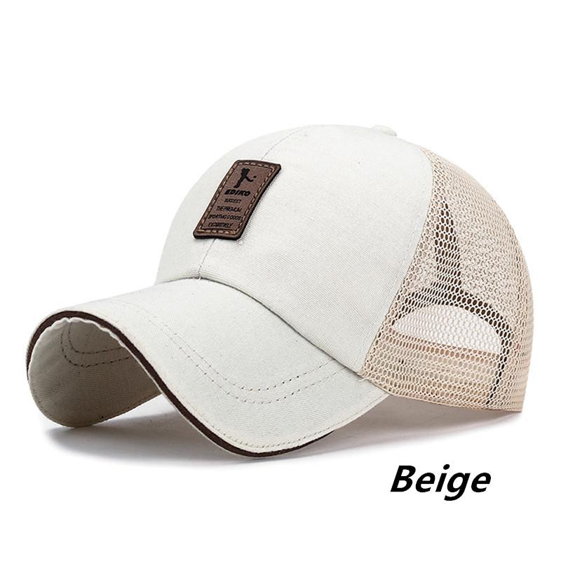 Summer Women Men Breathable Net Mesh Baseball Cap Outdoor Uv Protection Riding Fishing Tennis Golf Caps Sport Hat Sunhat Visors