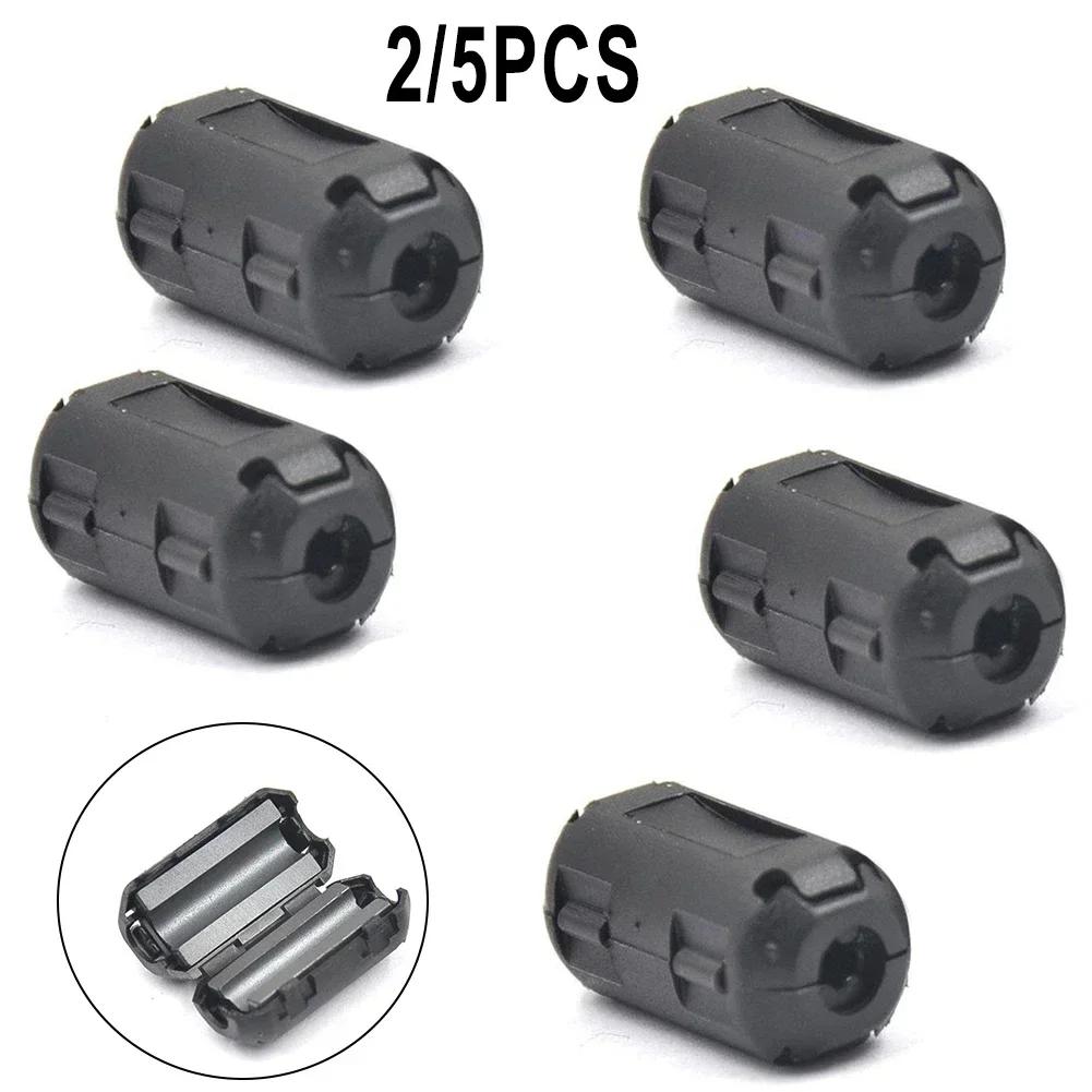 2/5 Stück TDK 5mm Ferritkern Rauschunterdrückungsfilter Ring Kabelclip am Draht RFI EMI Anti-Jamming Kabel Rauschunterdrückung