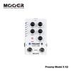 Mooer Preamp Model X X2: Compact Stereo Looper/Delay/Reverb Dual Boost Guitar Pedal
