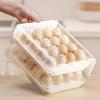 Transparent Egg Storage Box Double Layer Kitchen Egg Box Drawer Style Egg Box  Household Crisper