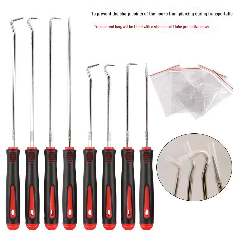 10-Piece Mini Oil Seal Hook Set for Tire and Auto Repair