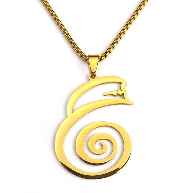 

Elegant Metal Hollow Round Pendant Necklace Adjustable Sweater Chain Stainless Steel Texture Present for Women Girls золотий