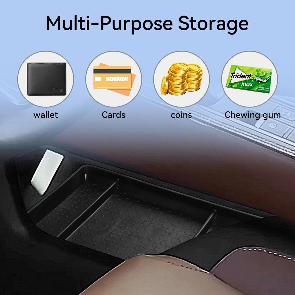 For Nissan Pathfinder 2022 2023-2025 R53 Center Console Lower Storage Box Armrest Storage Box Multi-functional Car Phone Holder