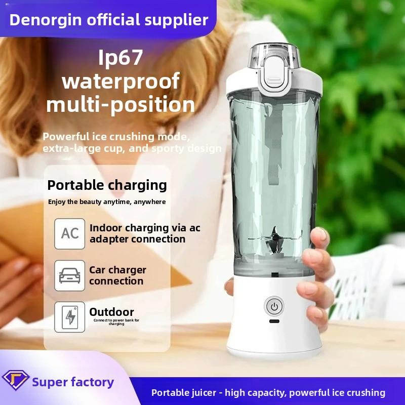 Batidora portátil recargable mini licuadora de frutas multifuncional para el hogar