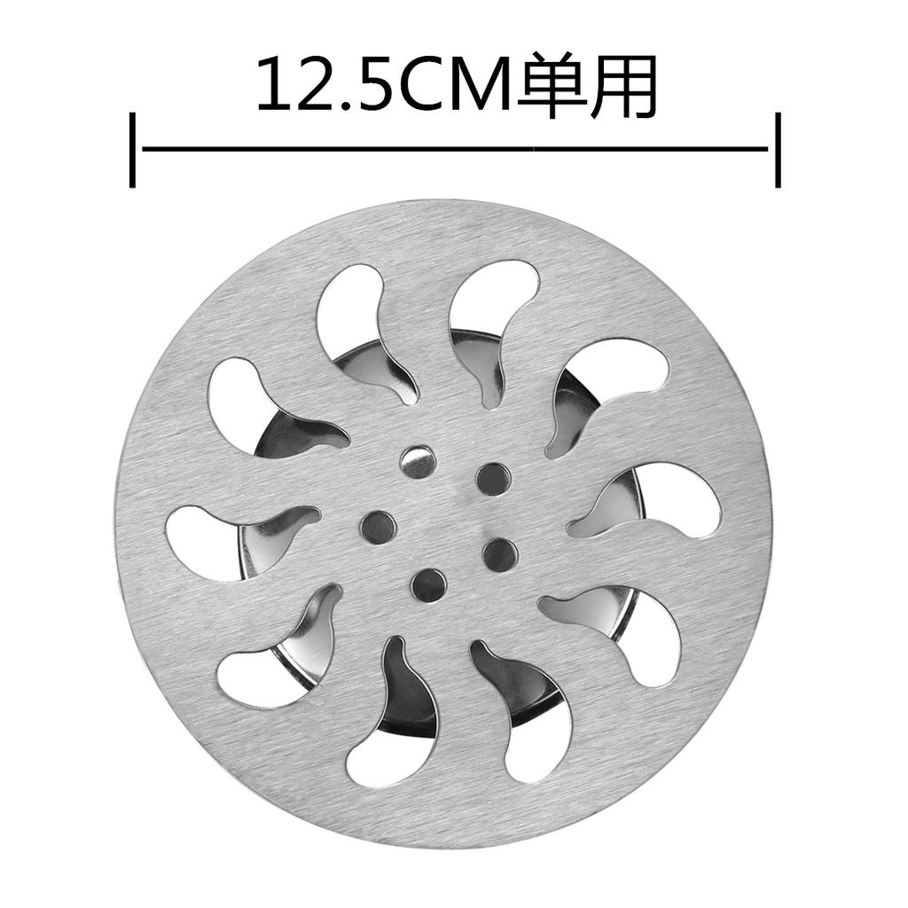 Floor Drain Cover, Deodorant Stainless Steel Cover, Kitchen Sewer Cover, Bathroom, Washing Machine Round Cover, Balcony Floor Drain
