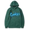 Wish2026 New Cookies Printed Fleece Men's Autumn and Winter Thick Sweater Hoodie