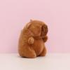 Capybara Plush Toy - Cute Rodent Doll Gift with Mini Pendant