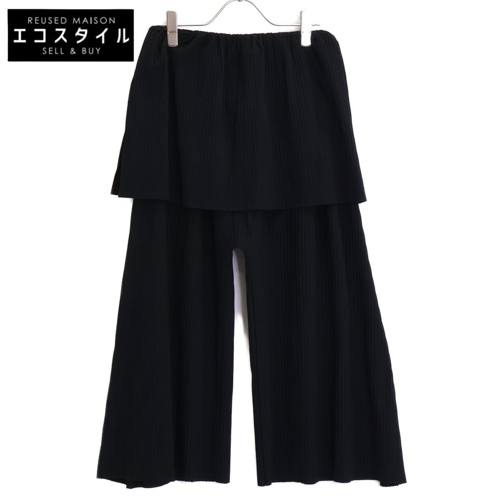 Me M172KF165 Pleated Skirt-Docking Gaucho Pants/ Bottoms * There Is No Size Description. blackUsed