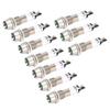 10pcs DC 12V Indicator Light Signal Lamp 8mm Mounting Hole Diameter Signal Light