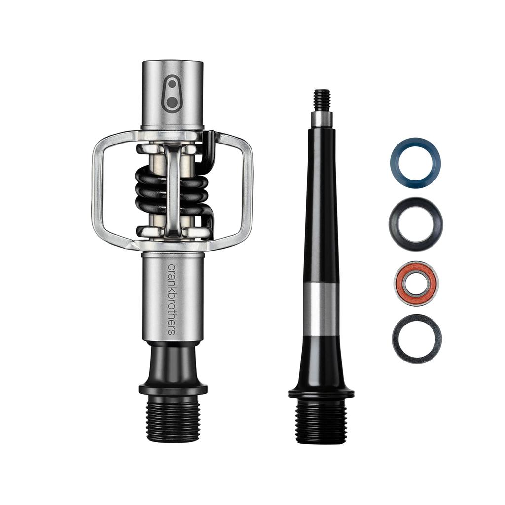 Crankbrothers Eggbeater 1 Silver Black Pedals, (0296750001)