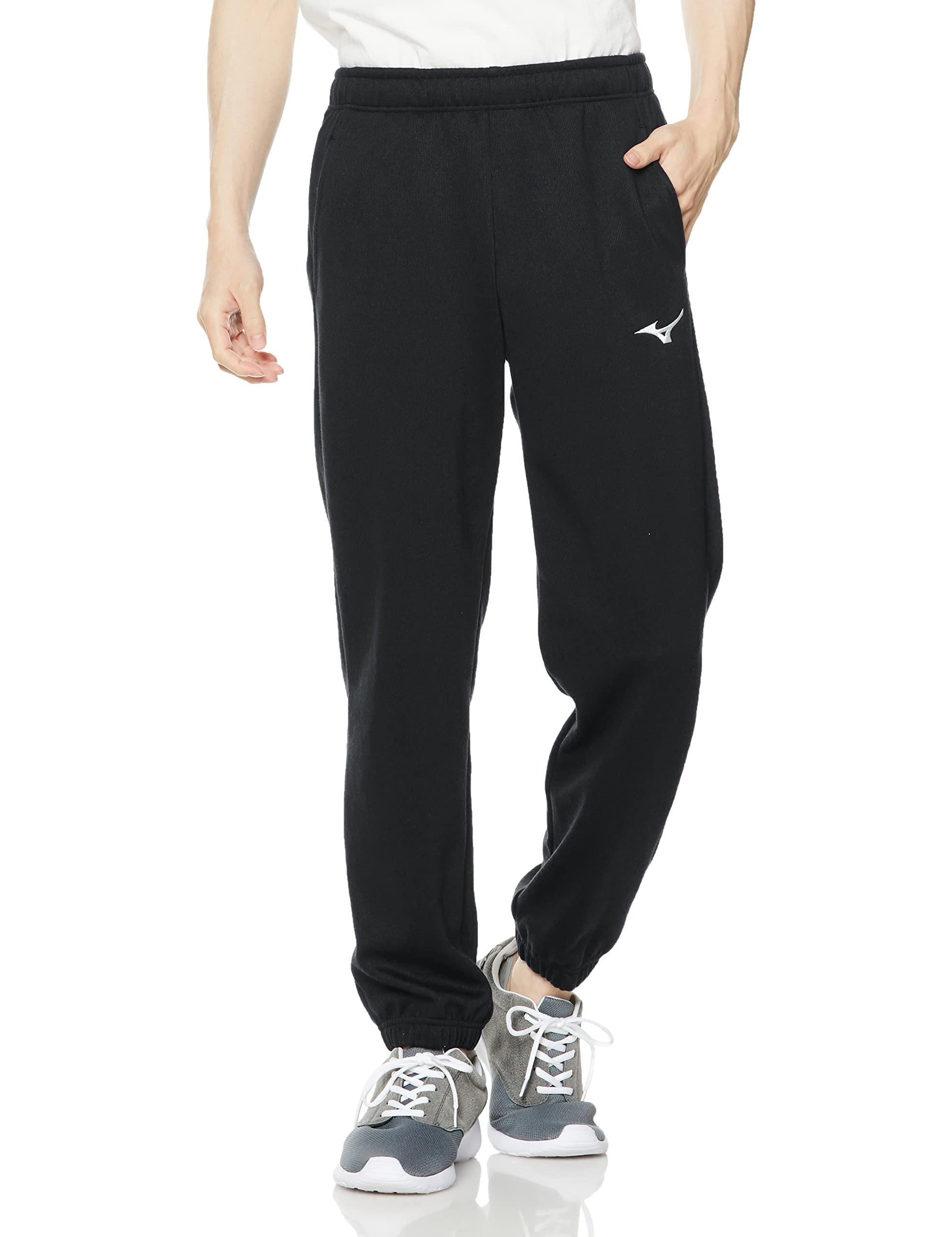 

Mizuno Training Wear XS Sweatpants, 32MDA175, Black, чёрный