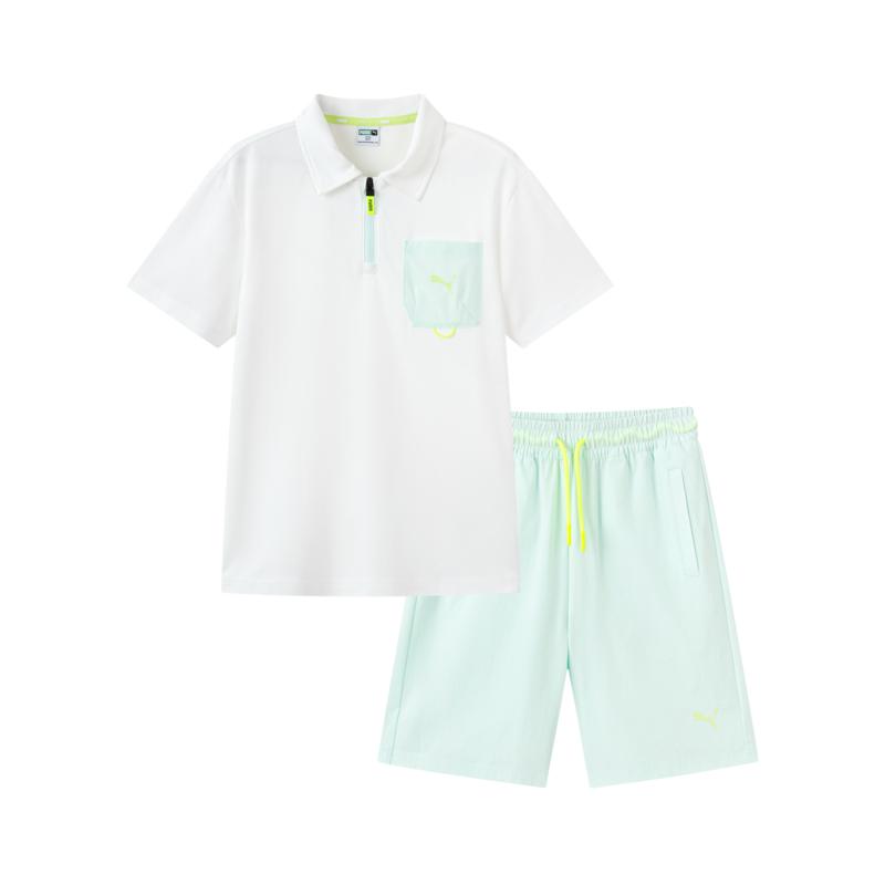PUMA Casual Sportswear Performance SS25 Raw White Kids  353225119102-10101 110