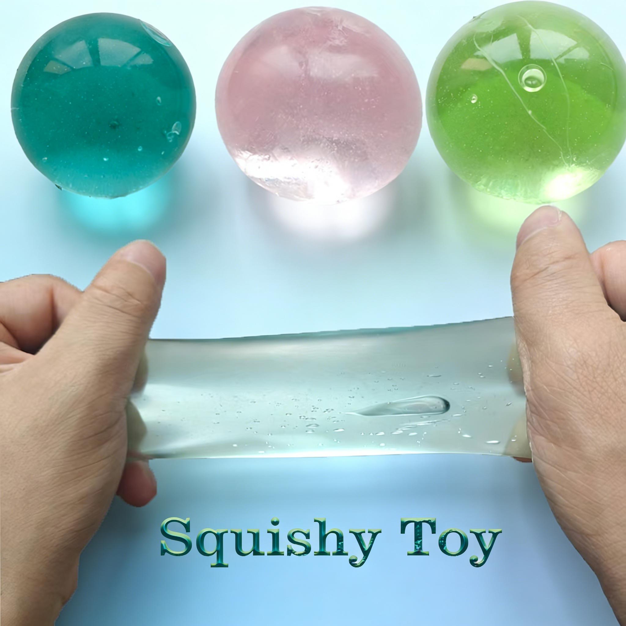Car Beautiful Stickers Maltose Needoh Slow-Rebound Squishy - Anti Stress Sensory Fidget Ball Transparent Decompression Toy For Desk Travel
