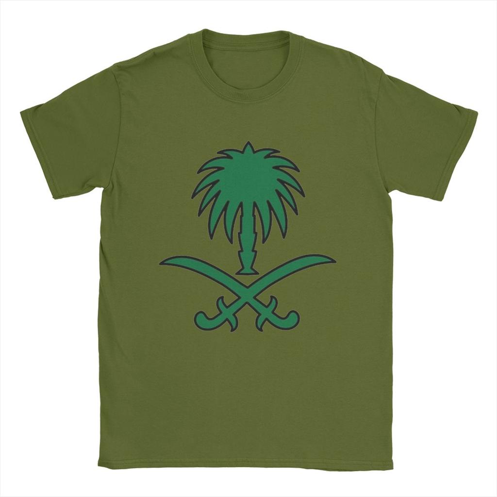 Men Women's Kingdom Of Saudi Arabia Saudi National Day Shirt Apparel 23 September 1932 Cotton T-shirt Clothes Tee Shirt