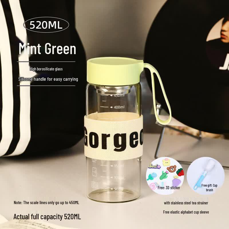 Portable High Borosilicate Glass Measuring Cup