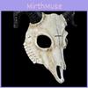 Adorable Pu Goat Skull Mask For Halloween Festivities Perfect For Parties And Costumes
