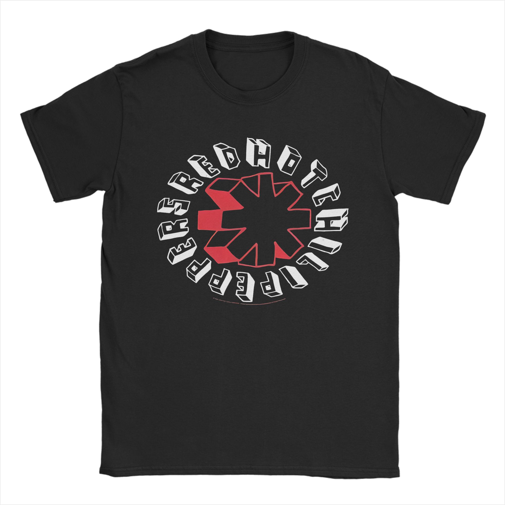 

RHCP Red Hot Chili Peppers T Shirt Summer Awesome T Shirts Cotton Novelty Tshirt For Adult Print Tops S разноцветный