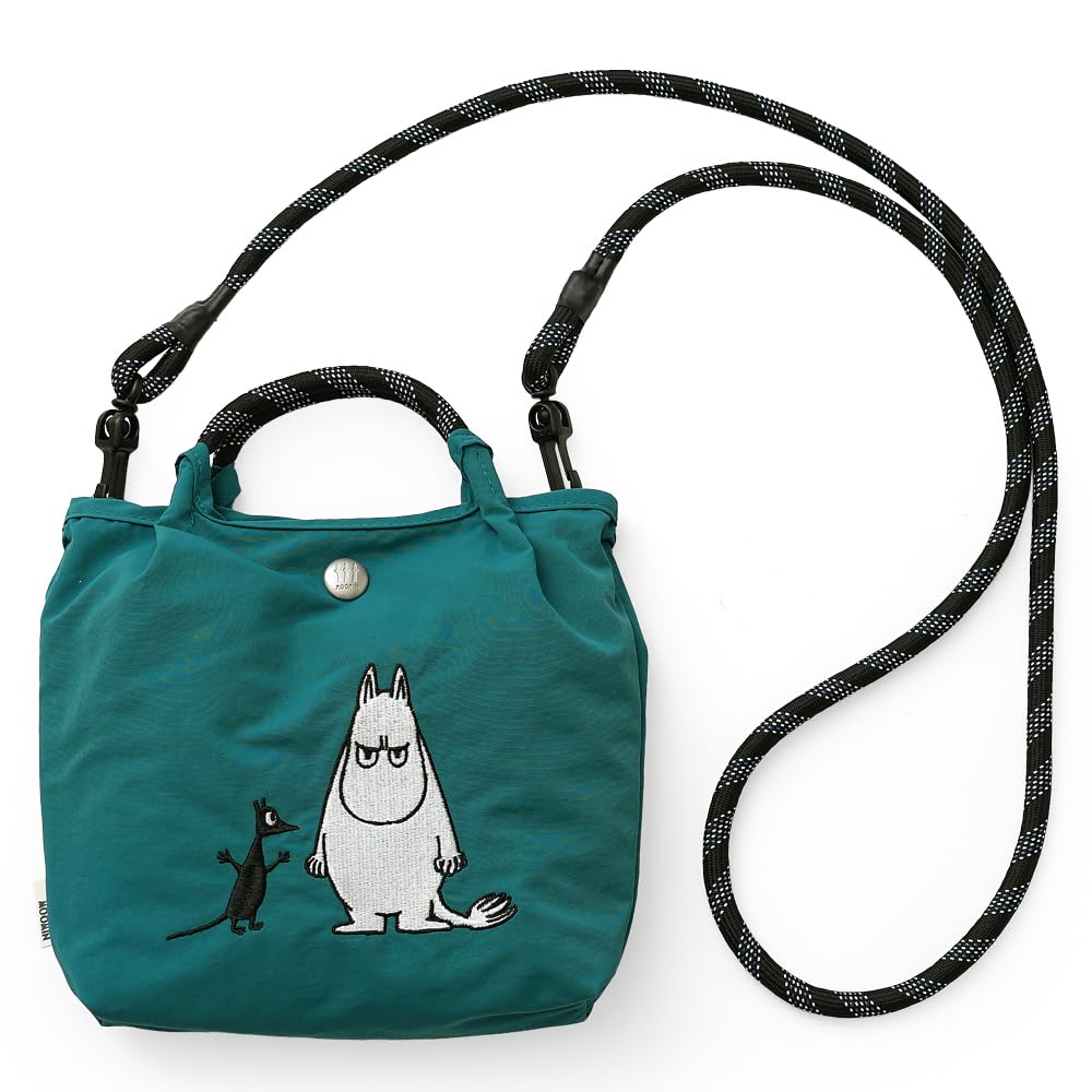 

[Moomin] Pochette Mini Shoulder Bag for Women rmpk-03 Green (Angry Moomin)
