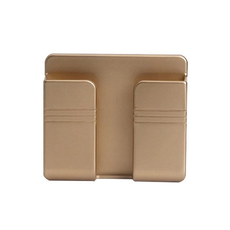 Telecomandă fără lovituri Încărcarea telefonului mobil Cutie de perete Cutie de depozitare de perete Suport de depozitare pentru telefonul mobil