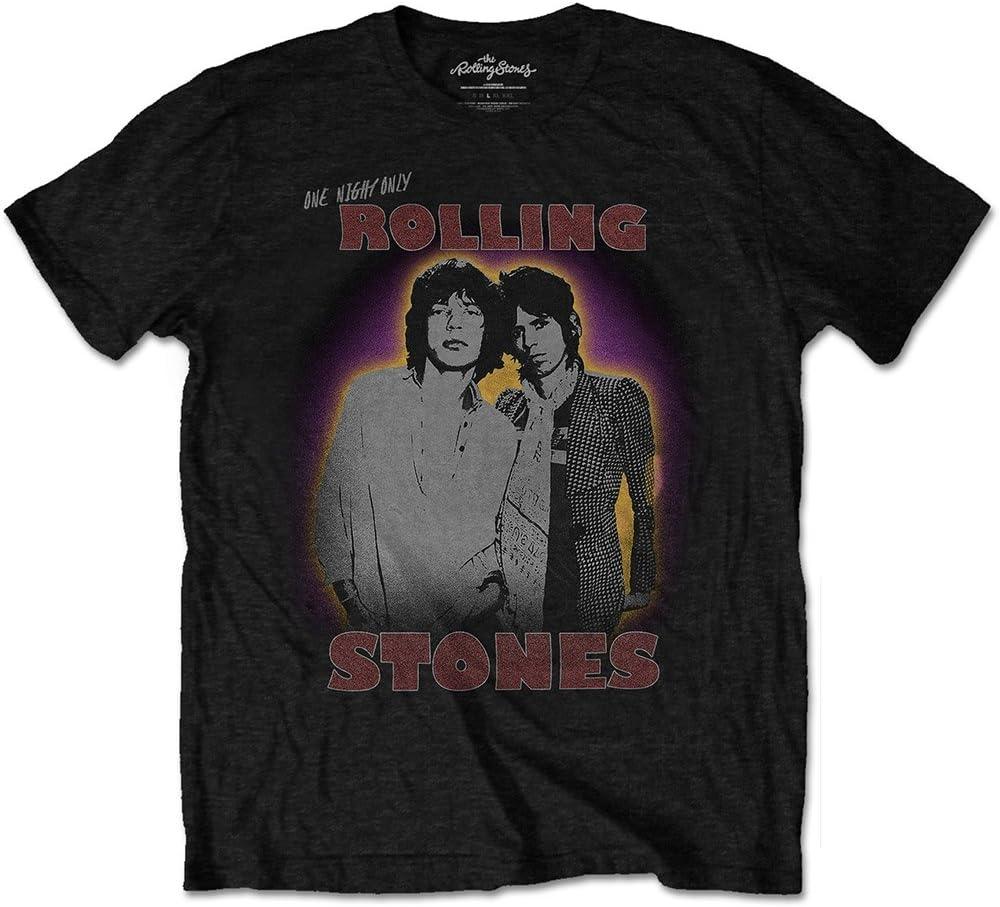 Rolling Stones Men s Mick & Keith T-Shirt Black S