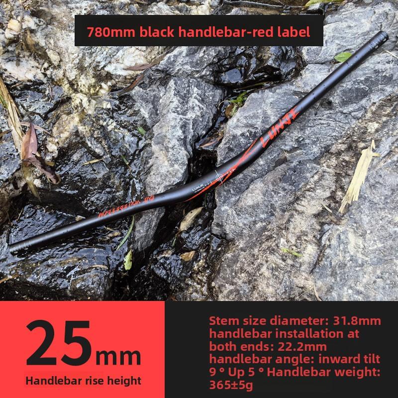 Mountain Bike Swallow Handle, Aluminum Alloy Handle 31.8 * 780mm25/55 Lifting Bicycle Handlebar