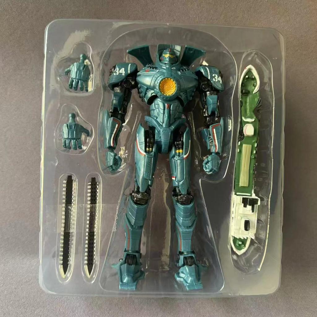 Figurine d'Action Mecha Modèle Dangereuse Revanche Lames Doubles Ronin Écarlate Eureka Jouet Mobile Objet de Collection