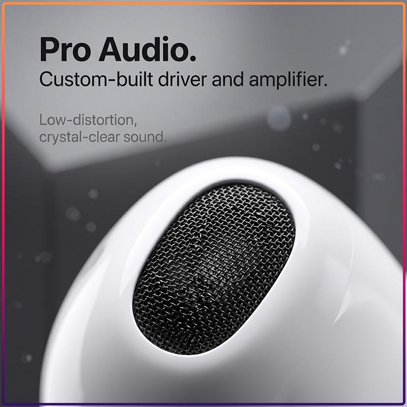 New TWS Wireless Earbuds AirPods Pro 3 Pro-Level Noise Cancellation 30H Battery IPX4 Waterproof Bluetooth Headphones